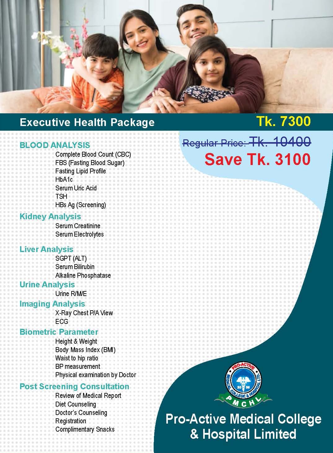 Executive Health Package