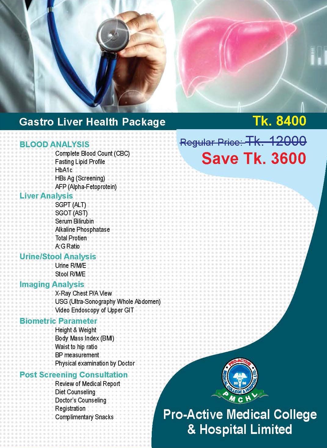 Gastro Liver Health Package