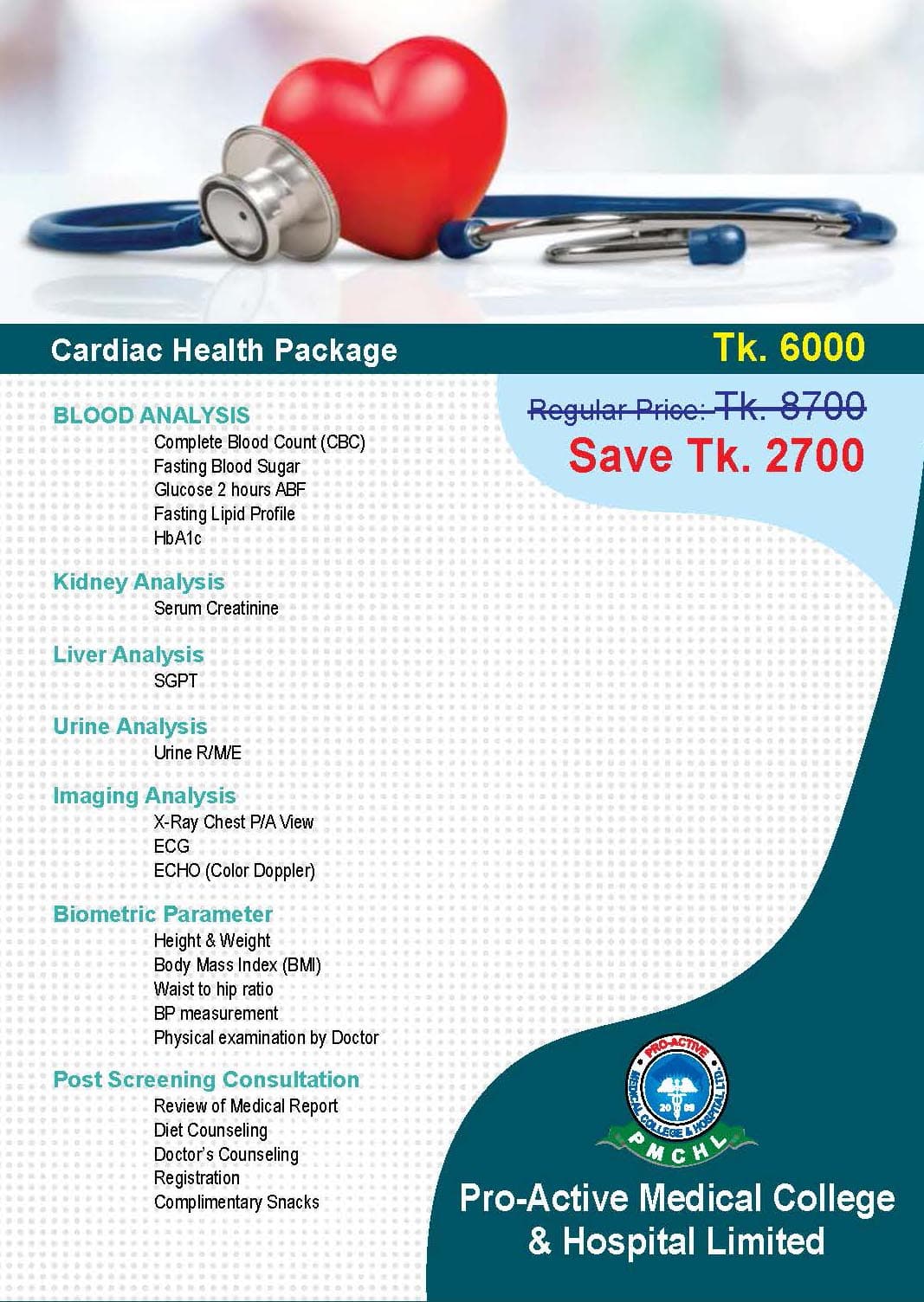 Cardiac Health Package